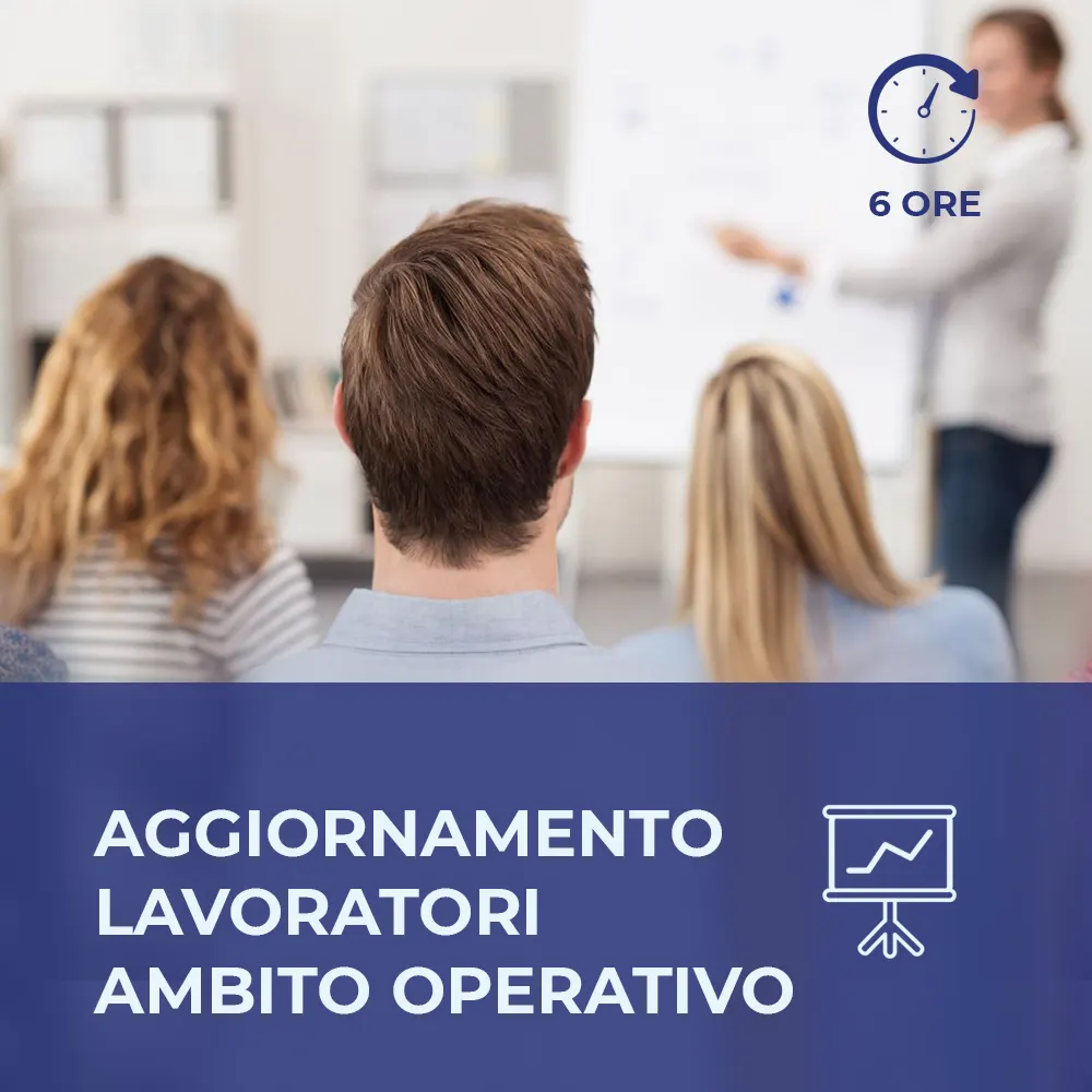 Aggiornamento Lavoratori ambito operativo