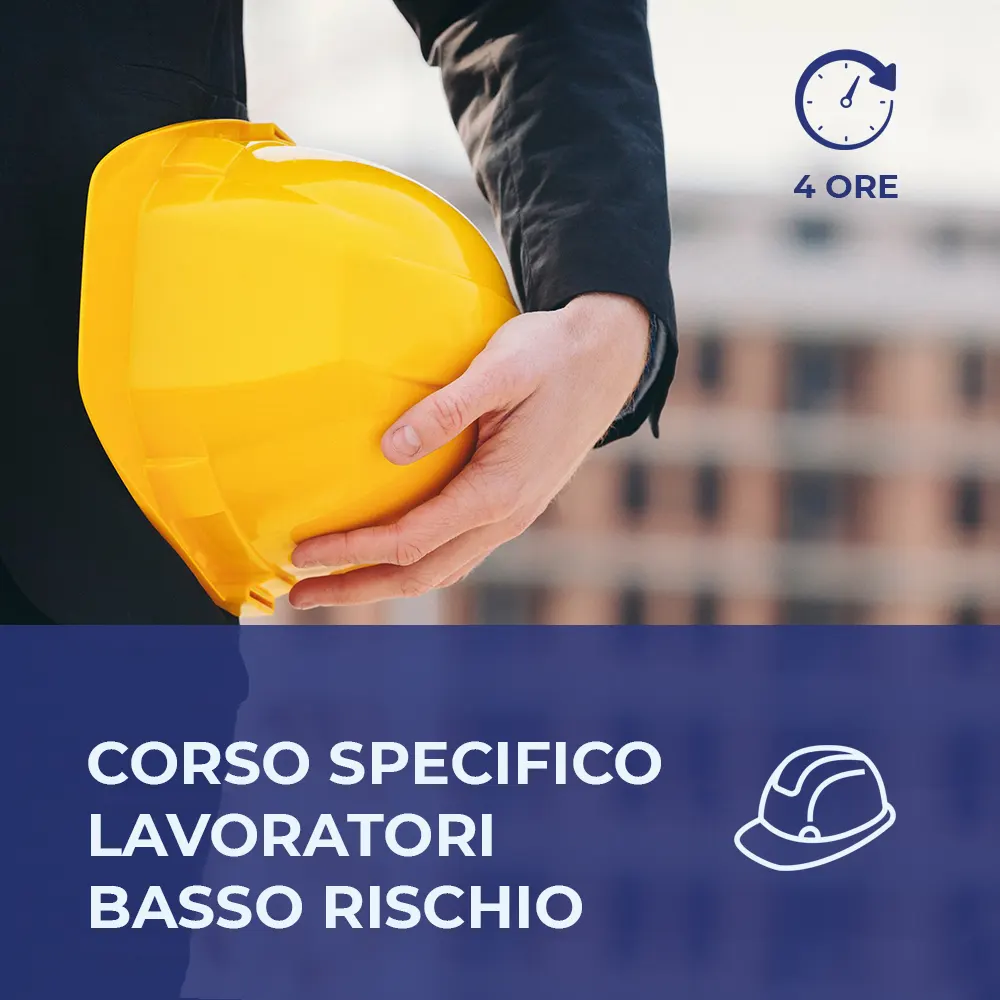 Corso specifico Lavoratori Basso Rischio